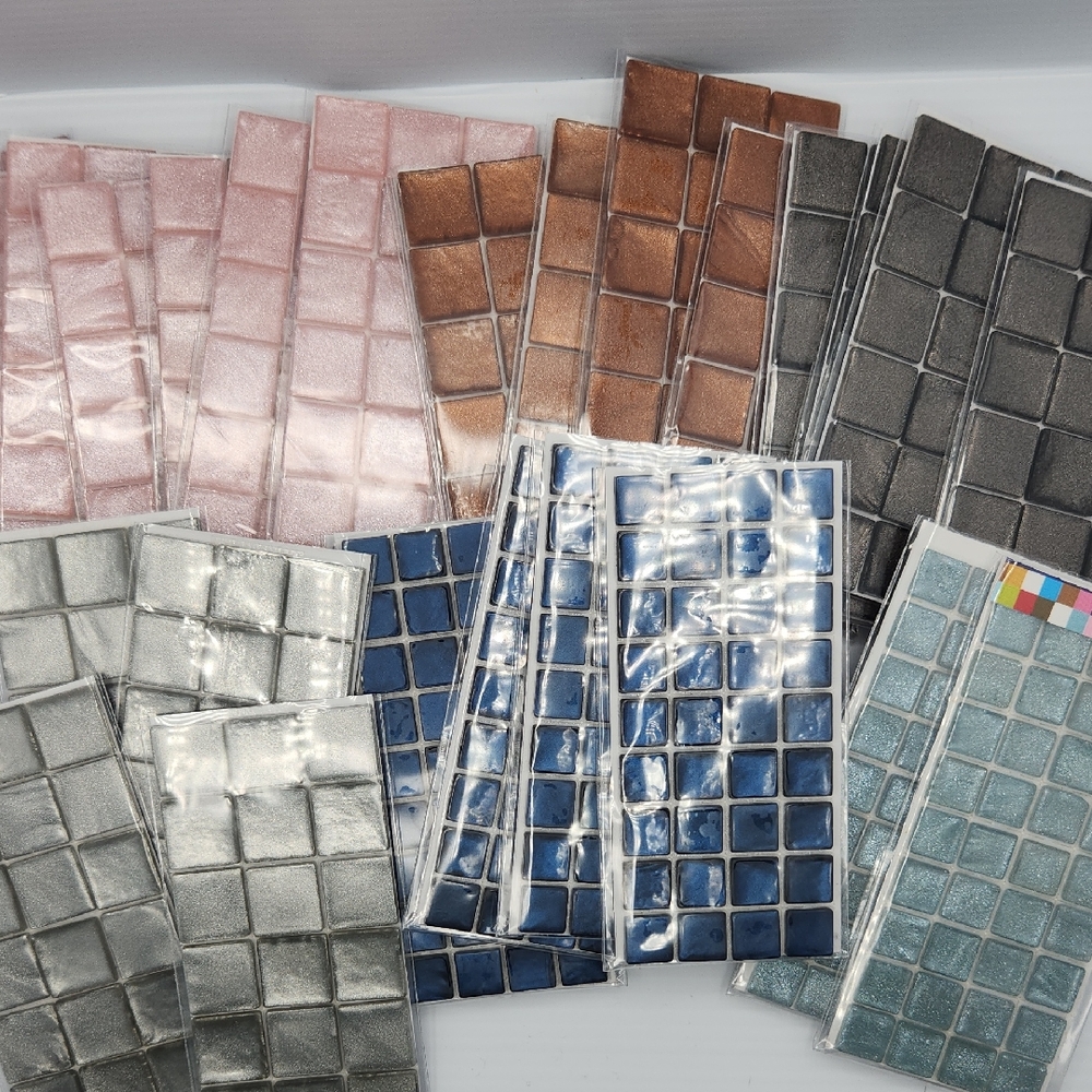 Mark Richards Mosaic Tiles Crystal Stickers Assorted